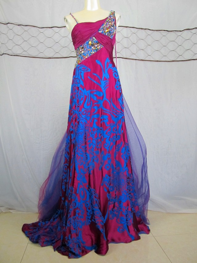 魅惑实拍法国原单重工钉珠拖尾高雅大气晚礼服宴会红毯连衣裙孤品,女装/女士精品,礼服/晚装,淘宝优惠券,粉丝福利购,淘宝优惠卷