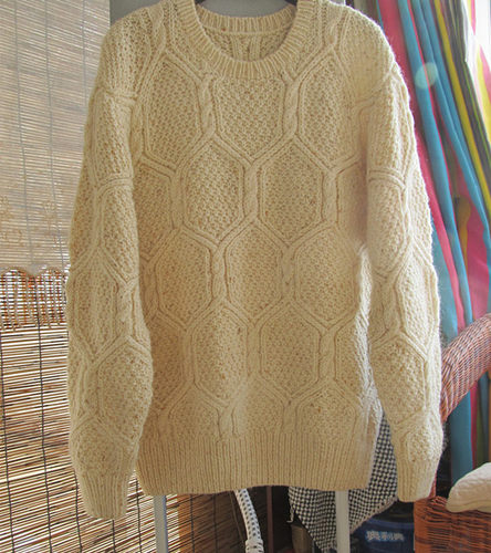 vintage古着原单手工套头毛衣