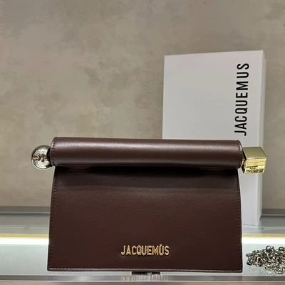 2025春夏新款法国小众Ja羊皮折叠手拿链条单肩高级晚宴包