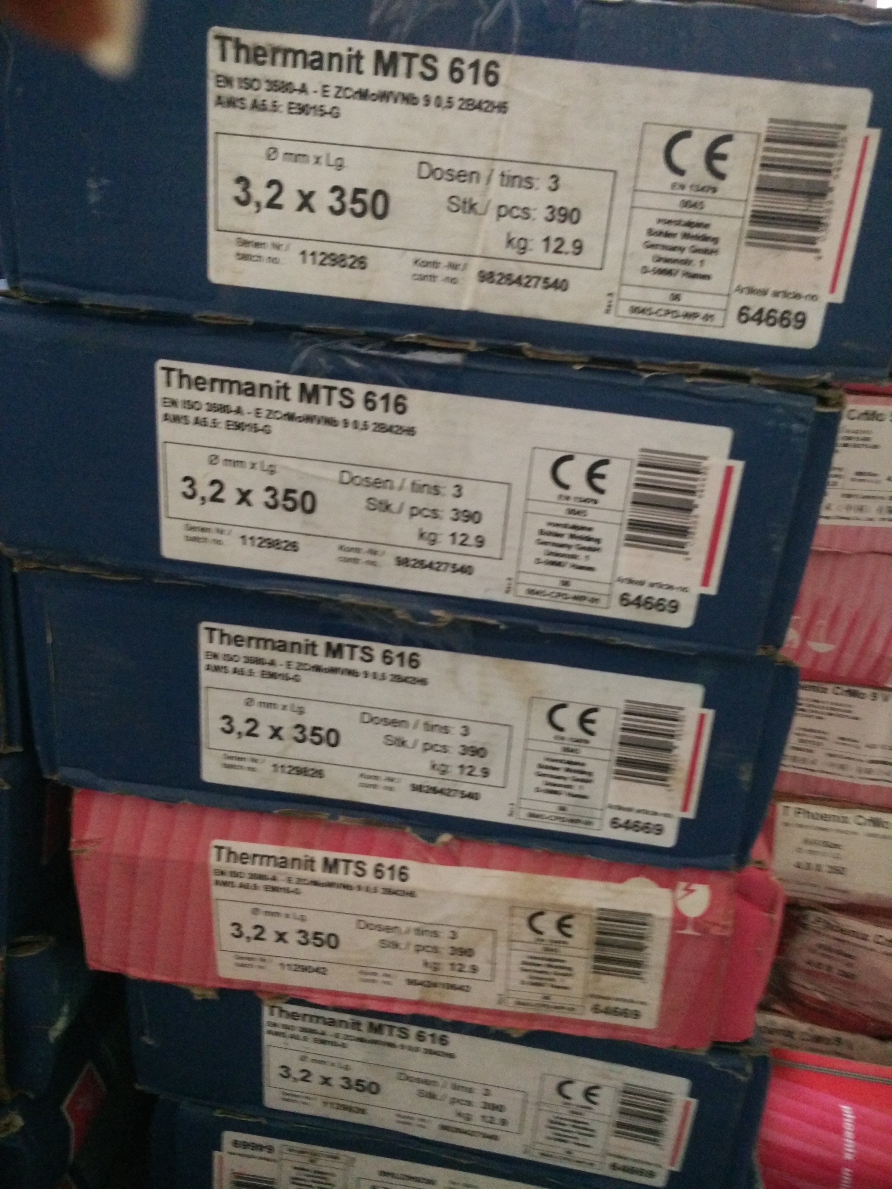 德国蒂森thermanit mts 616焊丝er90s-g耐热钢焊丝p92/t92焊丝1.