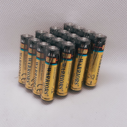 Warriors7号(AAA)碱性干电池血氧仪空调遥控器计算器鼠标电动牙刷