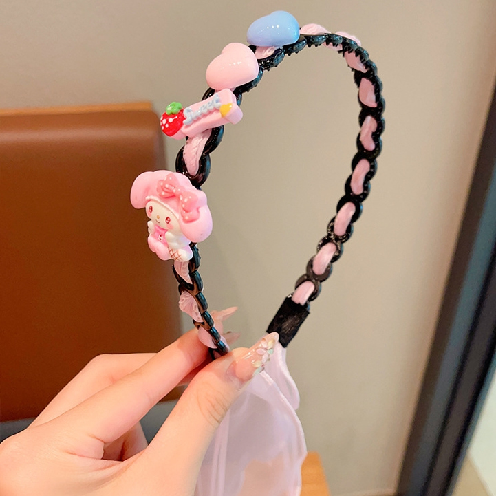 美乐蒂儿童飘带发箍编发头箍