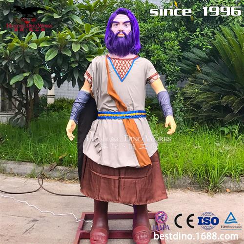 自贡年工厂定制漫画卡通人偶模型机械电动硅胶制作可动可发声