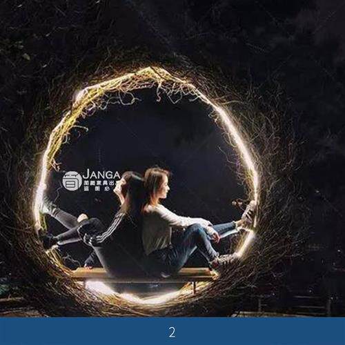 巴厘岛网红创意鸟巢秋千户外同款爱心大型鸟笼拍摄道具景区打卡地