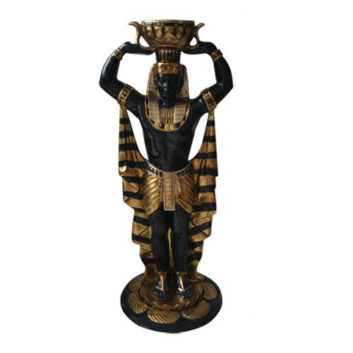 源头厂家户外埃及大型阿努比斯狼人像古埃及法老国王玻璃钢雕塑