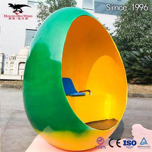 公园景区玻璃钢恐龙蛋壳不倒翁座椅网红拍照打卡地,基础建材,砂岩雕刻,淘宝优惠券,粉丝福利购,淘宝优惠卷