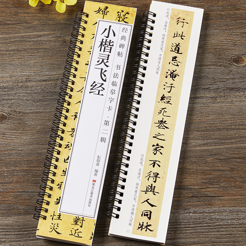 灵飞经小楷近距离临摹字卡