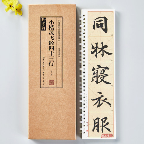 小楷灵飞经四十三行临读对照版
