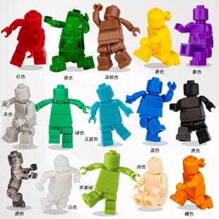 素体小人仔积木多关节可动第三方小人偶公仔配件玩具改装兼容通用