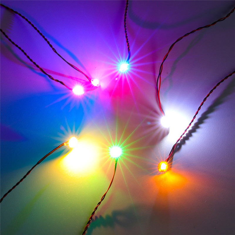 小颗粒积木灯光件发光七彩灯饰