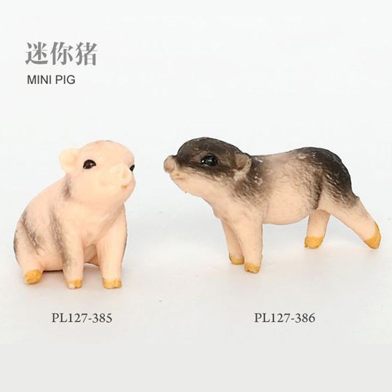 시뮬레이션 동물 모델 농장 국내 돼지 모돈 멧돼지 단단한 플라스틱 목장 장난감 어린이인지 가축 장식품