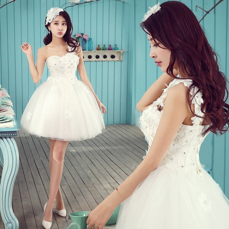 伴娘短款小礼服裙 新娘结婚婚纱晚礼服 时尚蕾丝敬酒服伴娘服晚宴|msdalam kategori Butik wanita / wanita, perkahwinan/Cheongsam/pakaian, pakaian/malam - dari Buy2taobao.com untuk memberikan perkhidmatan ejen Taobao profesional membeli