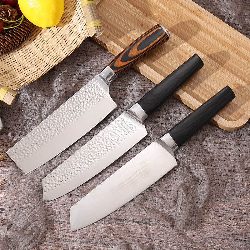 锤纹锻打镜光家用小菜刀锋利切菜切肉切片厨房刀具厨师专用水果刀|ruв категории кухня/посуда, посуда, инструмент, кухонный нож - от Buy2taobao.com для оказания профессиональной услуги покупки агента Taobao