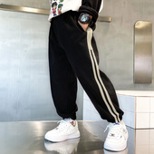 子2024春季 中大童男孩灯笼裤 新款 裤 潮 纯棉儿童洋气工装 男童休闲裤