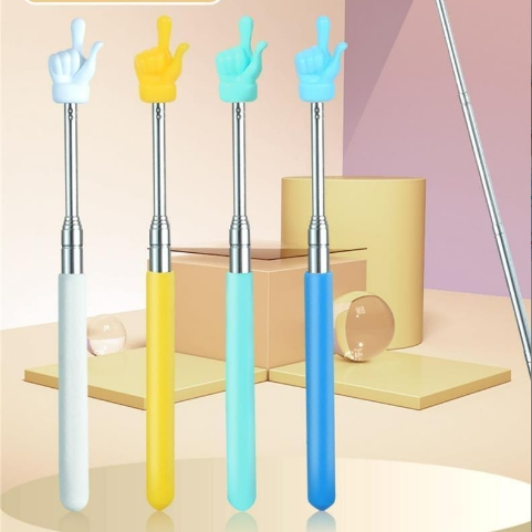 可伸缩指读棒手指教棒家用教鞭教师专用上课教学黑板居家日用套装