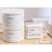 2000支棉签掏耳化妆用木棒棉花棒挖耳朵双头棉签棒一次性清洁棉棒