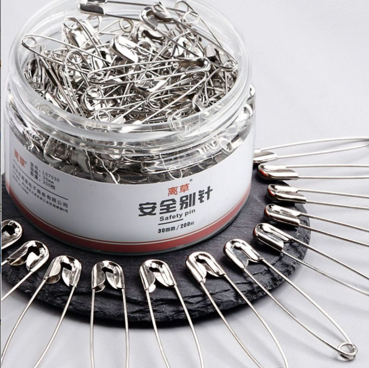 回形针办公用品曲别针文具扣针回型针固定针回行针收纳盒装