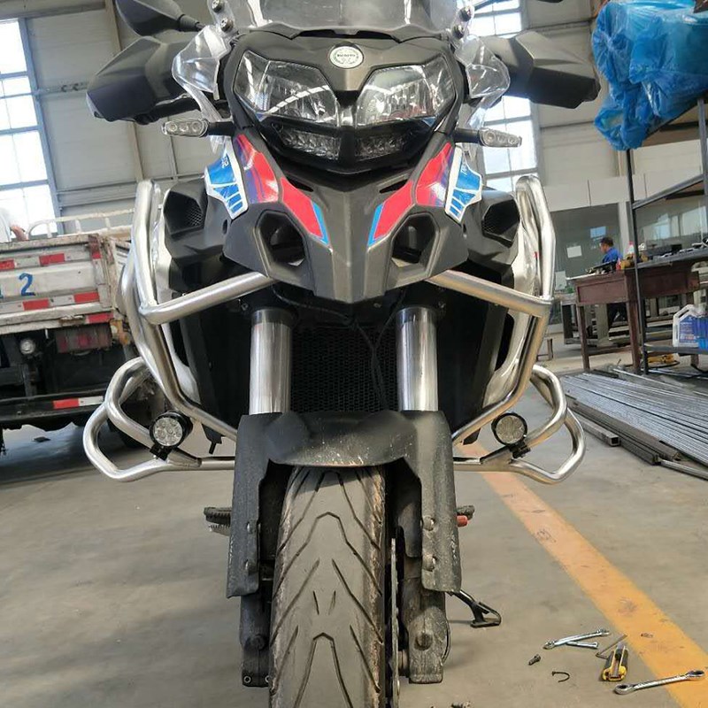 上新钱江贝纳利TRK502X保险杠前护杠改装金鹏502竞技保护杠加厚。|ruв категории офисное оборудование/расходные материалы/соответствующие услуги, упаковочного оборудования/знаки и расходных материалов, подарочная коробка - от Buy2taobao.com для оказания профессиональной услуги покупки агента Taobao