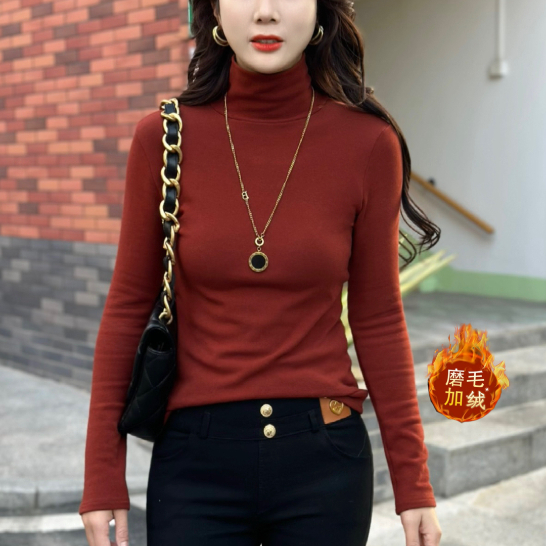 加绒加厚时尚长袖秋冬