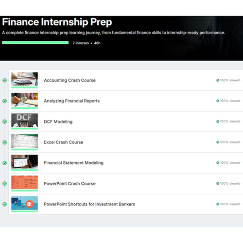 FinanceInternshipPrep