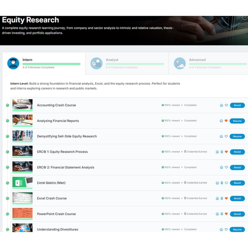 EquityResearchIntern视频课