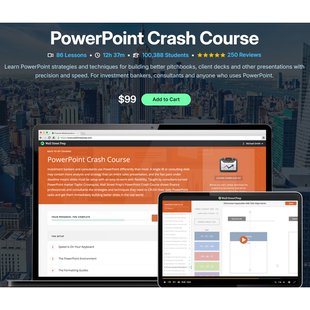 PowerPoint for Finance WSO Course BIWS Crash PPT建模课程 WSP
