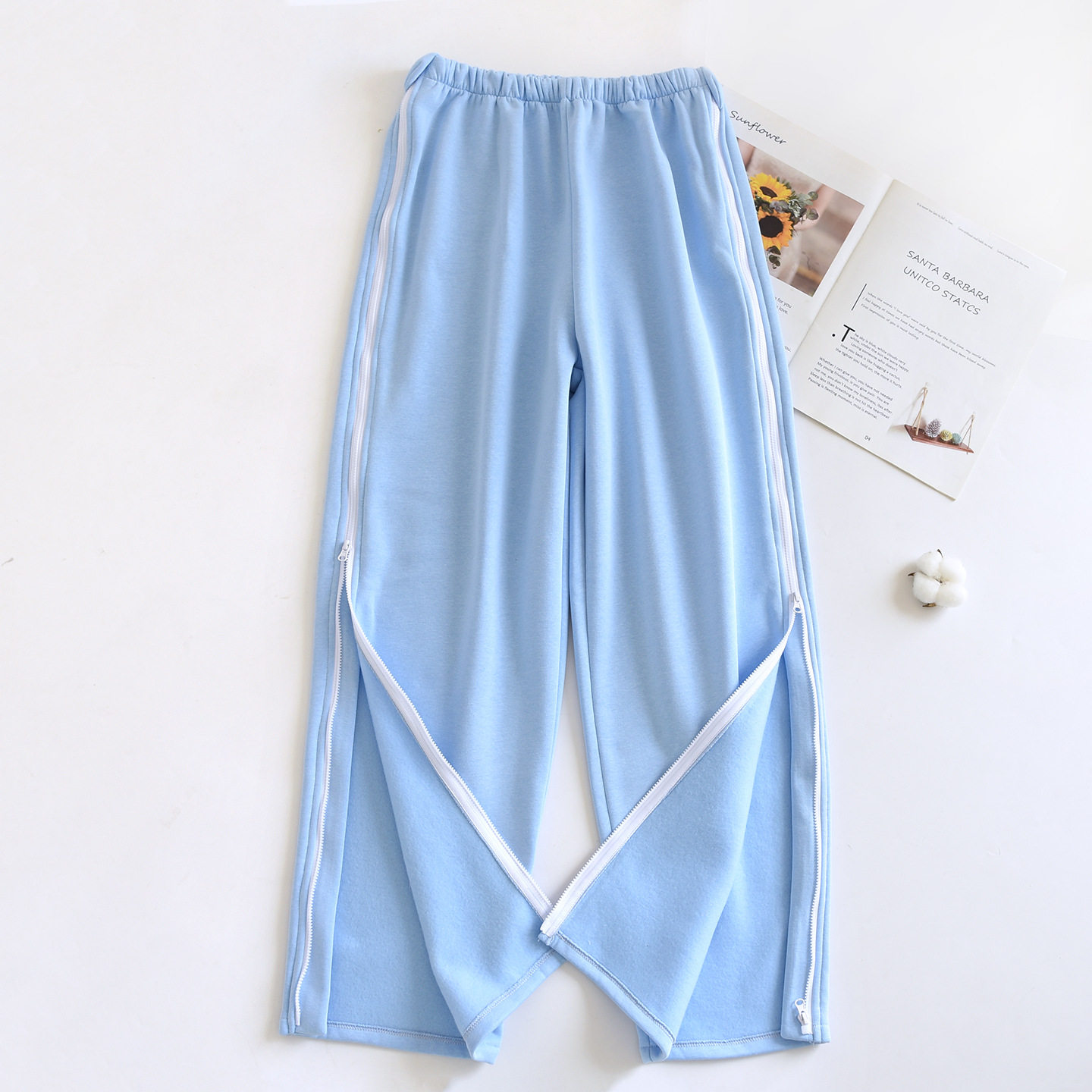 加厚护理服拉链开衫方便易穿脱
