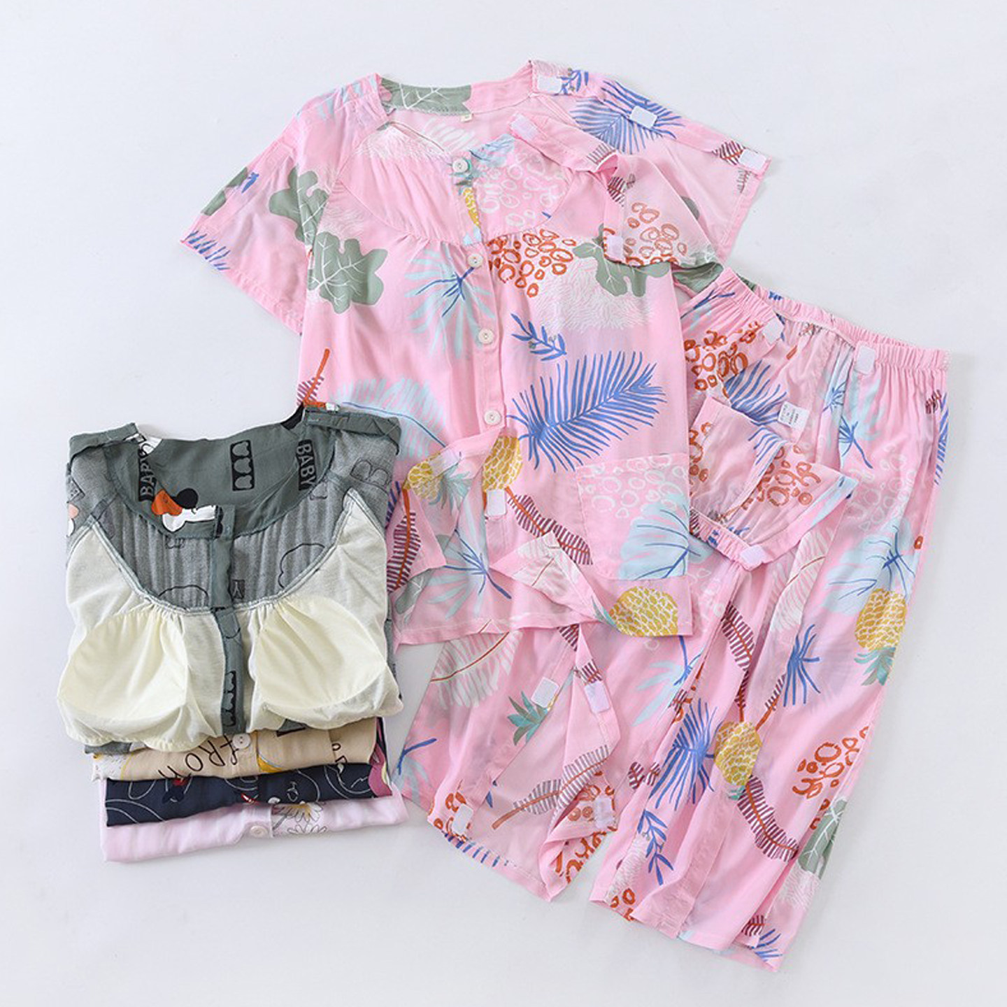 术后护理服老人易穿脱夏季防凸点