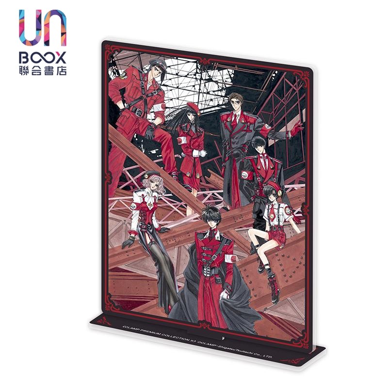 动漫周边 CLAMP-X战记 原作 加购特典-压克力立牌A CLAMP 台版动漫周边 台湾角川出版