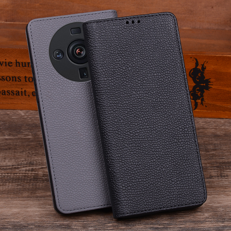 适用于小米12S Ultra手机壳保护套全包防摔软壳时尚大器男女款米12S Ultra真皮手机套可折叠式