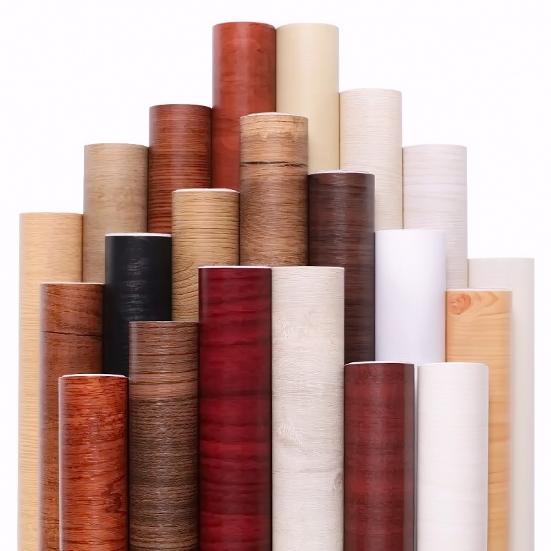 家具新贴膜衣柜贴门贴纸自粘桌面加厚木纹贴纸特厚翻潮壁纸防水防