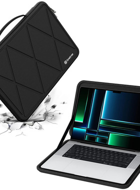 Smatree适用Apple2024 MacBook Pro16英寸M3 2025新款MacbookAir M4 15英寸笔记本电脑内胆包硬壳保护手提包