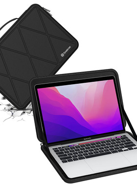 Smatree适用苹果Apple 2025新款 MacBook Air M4 13英寸M3机型笔记本电脑内胆包手提公文包硬壳保护