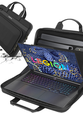 Smatree适用于联想拯救者创世AI元启 18英寸移动工作站电竞游戏本电脑手提包硬壳防摔