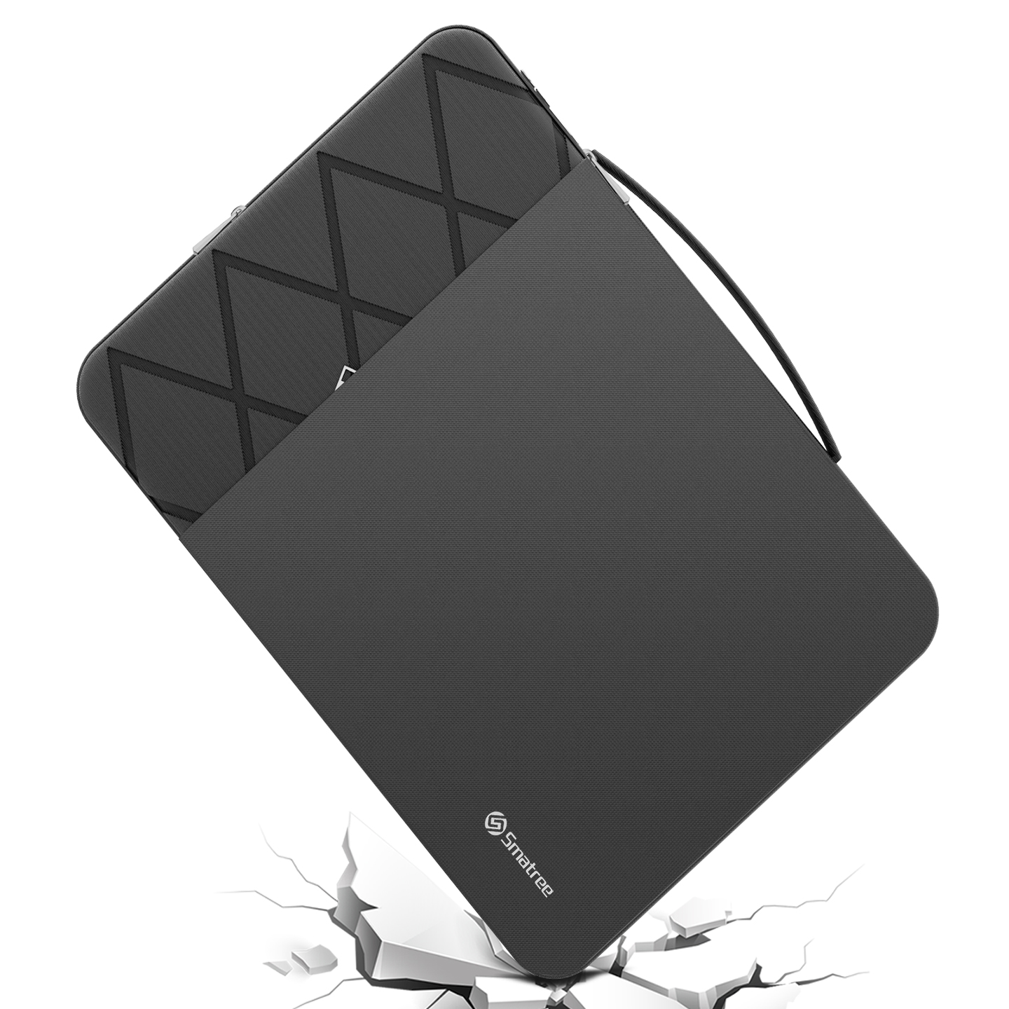 Smatree适用戴尔(DELL)Precision 5770 工作站/XPS 17  17英寸笔记本手提收纳保护包商务加绒缓震量身定制
