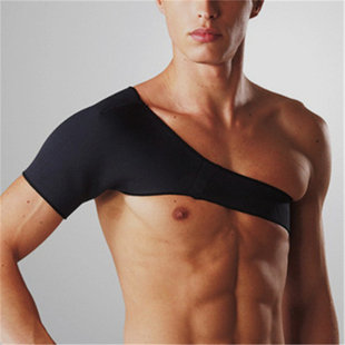 加强防护型防止肩部运动拉伤护肩带可调节举重运动男女老年人通用