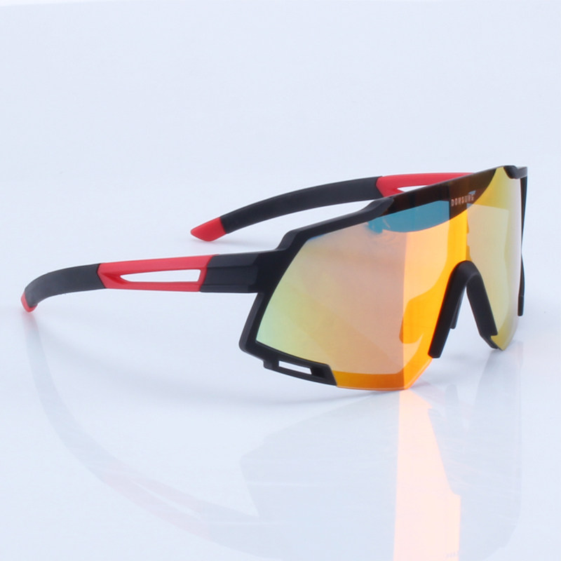 偏光骑行眼镜近视男女户外运动山地自行车防风太阳镜钓鱼夜视 811