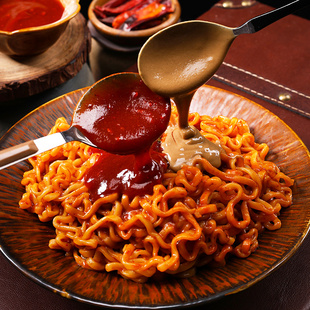 同碗福双拼麻酱火鸡面爆辣韩式拌面方便面袋装泡面宿舍速食夜宵