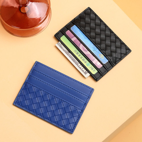 卡包超薄小巧真皮质感男士银行卡套女迷你高档防磁卡片夹零钱包