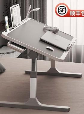 Foldable bed laptop table dormitory student writing desk