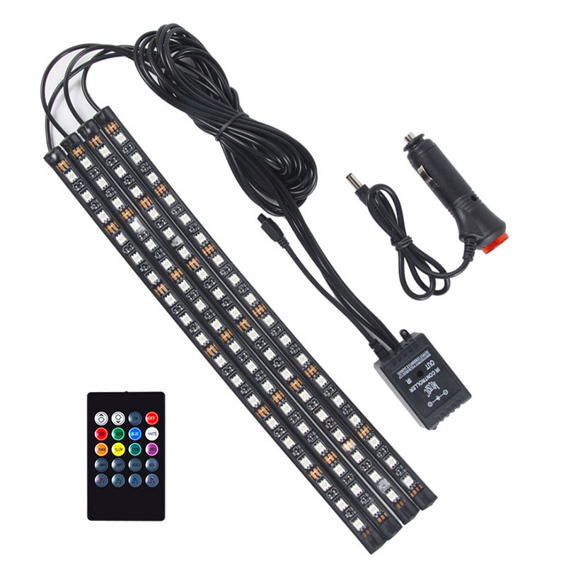 汽车装饰灯led音乐声控节奏usb