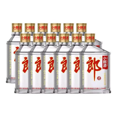 郎酒经典小郎酒歪嘴郎兼香型小瓶装100ml*12瓶纯粮口粮白酒推荐
