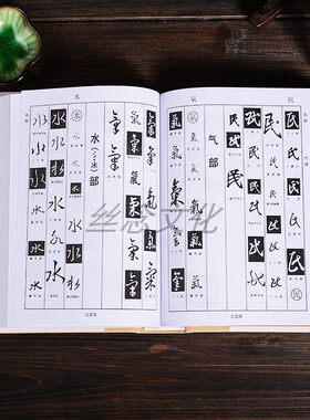 王羲之书法字典 书画家字典 楷行草书毛笔书法字典工具书 智永真草千字文孙过庭书谱 临摹鉴赏收藏笔画索引 王羲之书法字帖