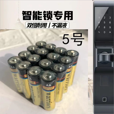 智能门锁专用5号环保碱性电池