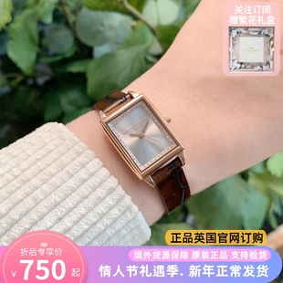 OliviaBurton手表女轻奢小众方形晶钻正品 名牌女士女生礼物OB女表