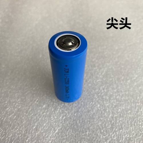 包邮22500锂电池可充电2400mAh大容量代替干电池手电筒喷水机3.7V