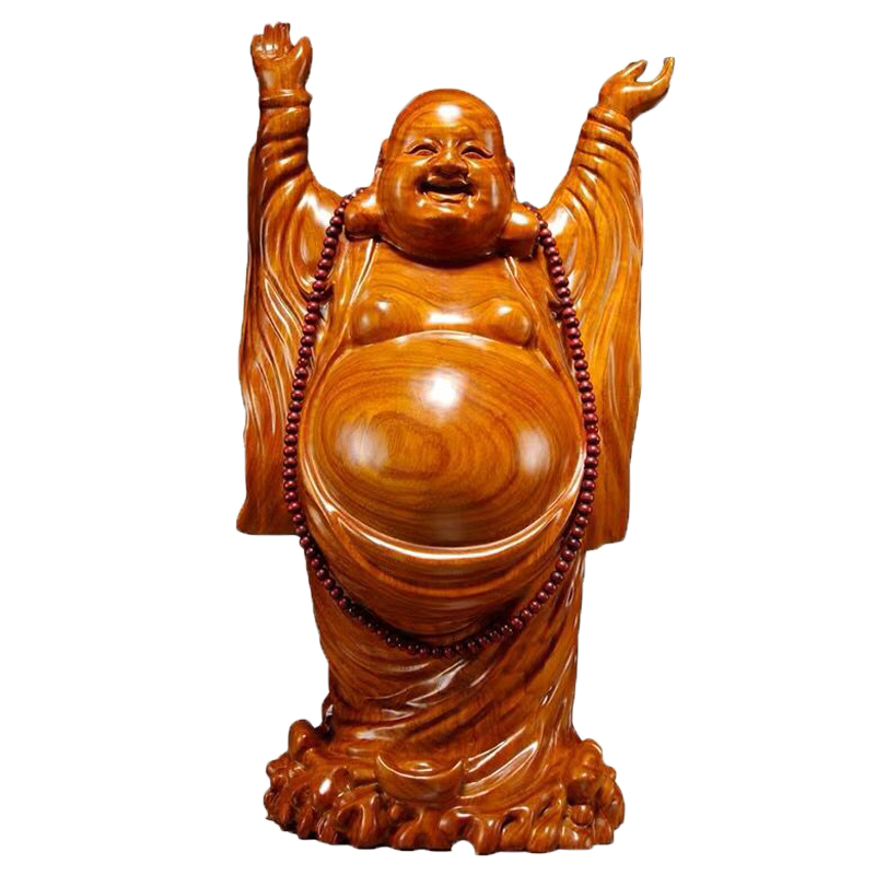 花梨木弥勒佛佛大号雕刻