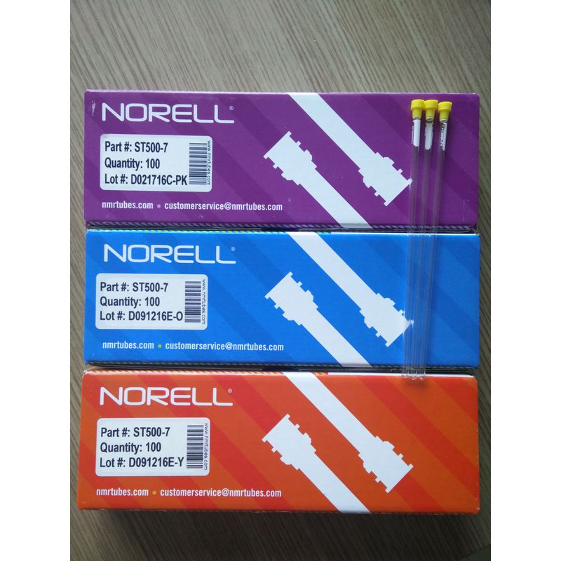 美国原装进口Norell核磁管安全型S55锁扣连帽子NMR核磁共振管5mm