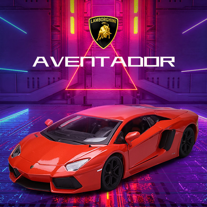 美驰图合金车模型兰博基