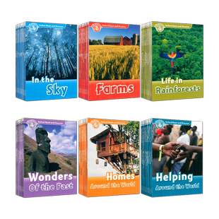 牛津阅读与探索发现想象力分级阅读绘本 Oxford Read and Discover  牛津阅读树英语科普类读物套装 OD绘本 oxford reading tree